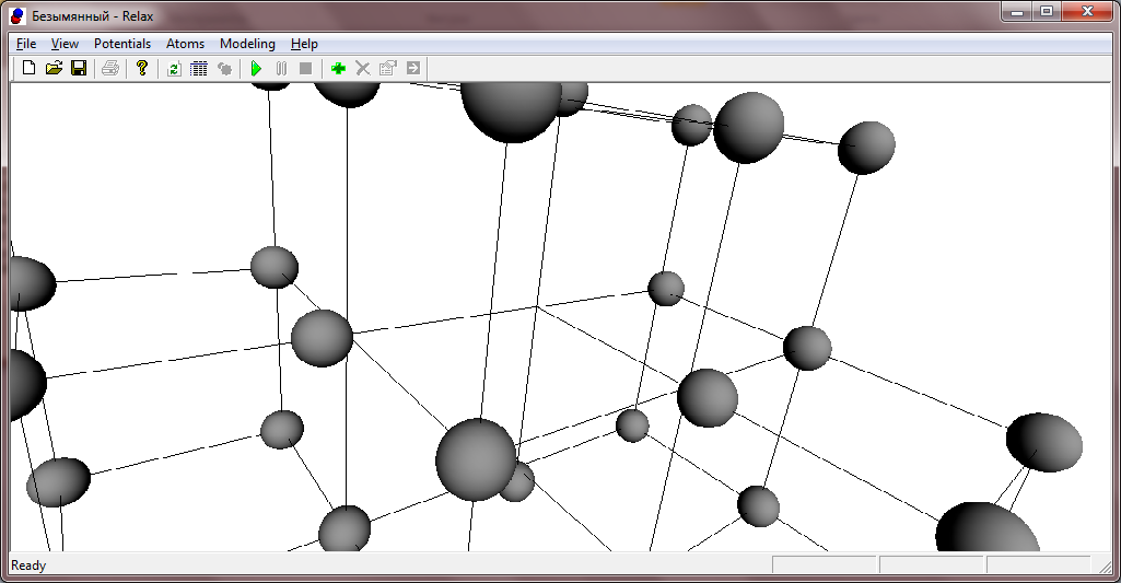 Relaxed Lattice With Vacancy